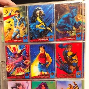 (Rare vintage) Marvel '94 FLEER Ultra X-MEN superhero cards.